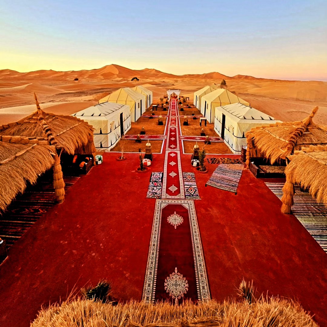 Moroccan Sahara desert